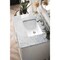 James Martin Vanities Athens 30in Single Vanity, Glossy White w/ 3 CM Carrara White Top E645-V30-GW-3CAR - alternate 7